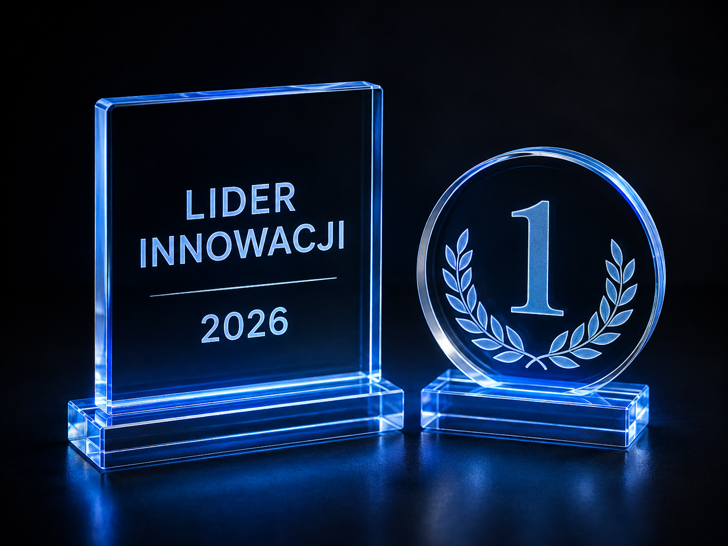 statuetki LED i medale z plexi grawerowane laserowo