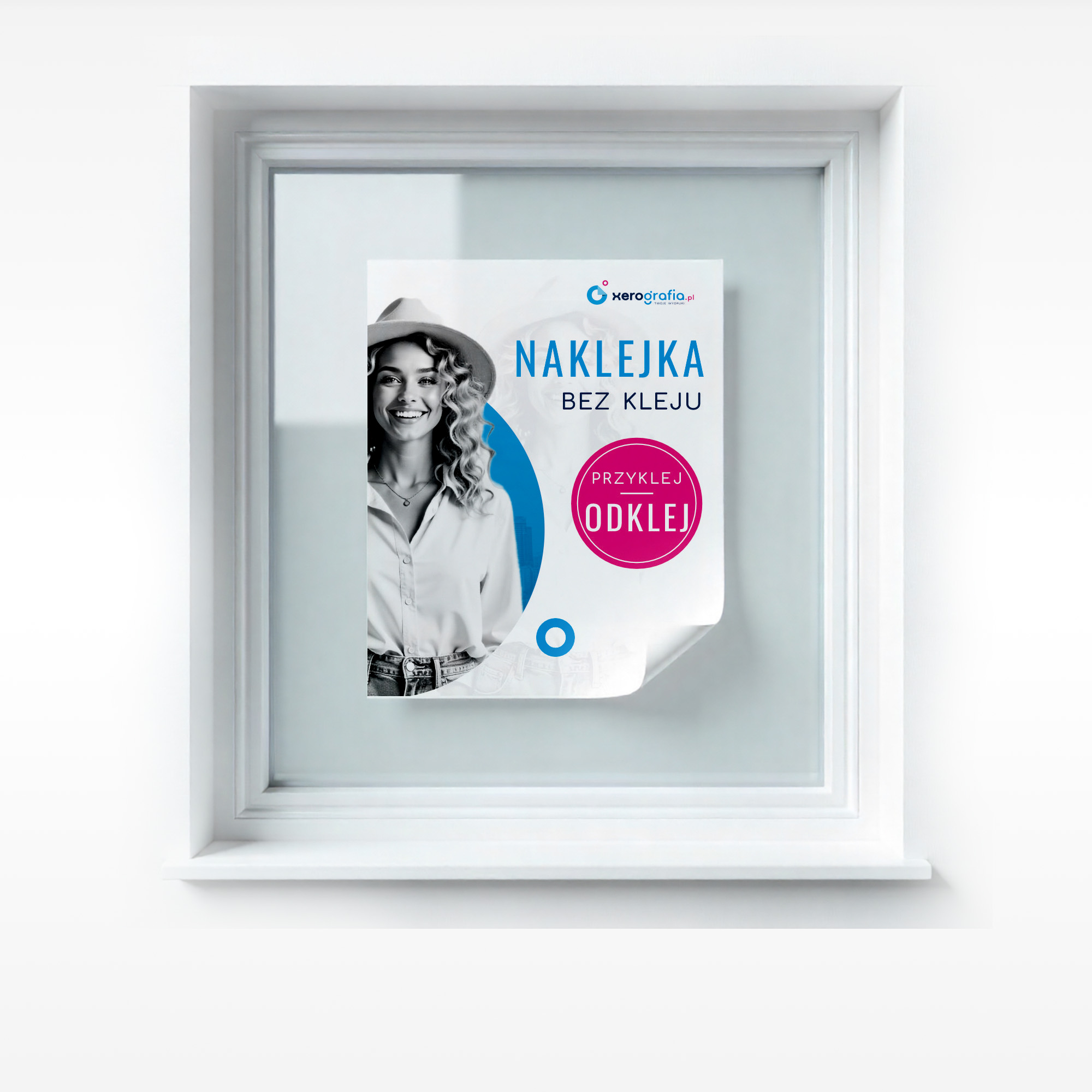 Naklejki Easy-Dot na okna — łatwa aplikacja na sucho, bez bąbli i śladów.